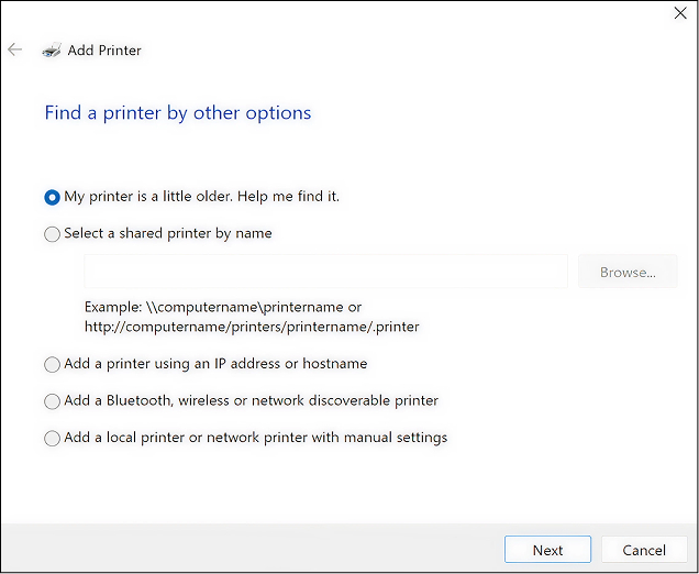 Smart Printer Setup